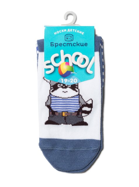 Шкарпетки дитячі "Брестські" SCHOOL 3081, джинс, 17-18, 27, Темно-синий