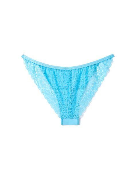Трусы женские "танга" Conte Elegant TROPICAL LTA 784, azure, XS, 40, Голубой