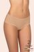 Трусы женские шортики KLEO 132 С COTTON (в упаковці 2 шт. ціна за комплект), бежевый/черный, L, 40, бежевый/черный
