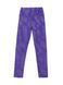 Легінси з сяючими написами Conte Elegant GRAFFITY, royal violet, 122-128, 122см, Фиолетовый