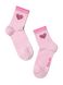 Шкарпетки дитячі Conte Kids TIP-TOP (бавовняні, з малюнками), Светло-розовый, 20, 30, Светло-розовый
