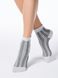 Носки женские хлопковые Conte Elegant CLASSIC (рельефные), Светло-серый, 36-37, 36, Светло-серый