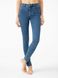Eco-friendly джинси skinny з ефектом push-up і з високою посадкою Conte Elegant CON-296, mid blue, L, 46/164, Синий