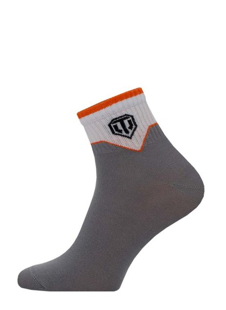 Шкарпетки чоловічі "Брестские" 2325 WORLD OF TANKS (укорочені), Светло-серый, 40-41, 40, Светло-серый