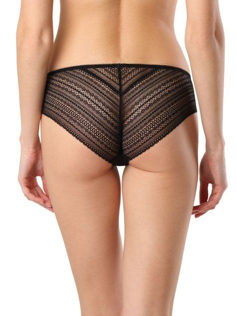 Трусы "слип" со средней линией талии Conte Elegant Vintage RP3074, Черный, S, 42, Черный