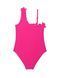 Слитный купальник на одно плечо Conte Elegant ALANYA, neon pink, 122-128, 122см, Розовый