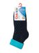Шкарпетки дитячі Conte Kids SOF-TIKI (махрові з відворотом), Темно-синий-Бирюза, 22, 33, Комбинированный