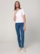 Eco-friendly джинсы skinny с эффектом push-up и с высокой посадкой Conte Elegant CON-296, mid blue, XS, 40/164, Синий