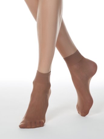 Тонкие эластичные носки с уплотненной резинкой Conte Elegant TENSION SOFT 20 (1 пара), Bronz, 36-39, 36, Бронзовый
