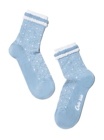 Шкарпетки дитячі Conte Kids TIP-TOP (з пікотом), Блакитний, 16, 24, Голубой