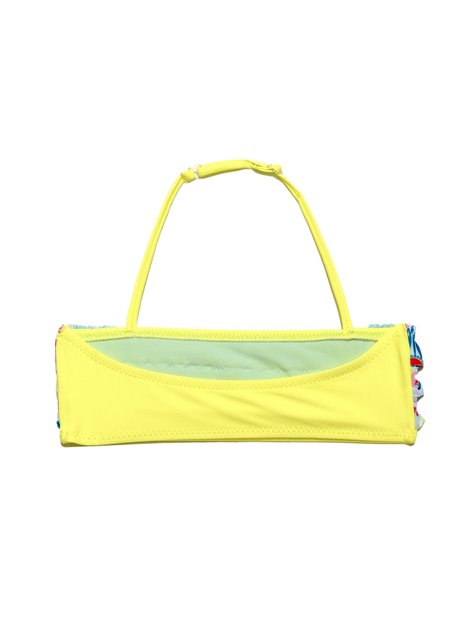 Купальник з воланами Conte Elegant SUMMER, yellow tropic, 110-116, 110см, Комбинированный