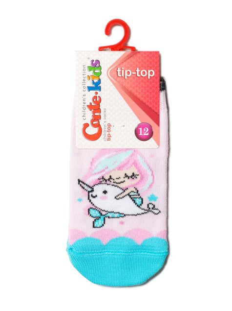 Носки детские Conte Kids TIP-TOP (хлопковые, с рисунками), Светло-розовый, 12, 18, Светло-розовый