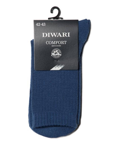Шкарпетки чоловічі "DIWARI" COMFORT, джинс, 40-41, 40, Темно-синий