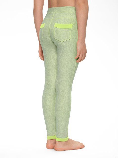 Джеггінси для дівчаток Conte Elegant SUNNY, lemon, 116-122, 116см, Желтый