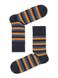 Носки мужские Брестские 2122 CLASSIC (средней длины), Темно-серый-Оранжевый, 40-41, 40, Комбинированный