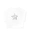 Хлопковая футболка с россыпью из стразов Conte Elegant LD 923, white, XS, 40/170, Белый