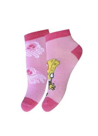 Шкарпетки дитячі "Брестські" 3075 SPONGEBOB, Рожевий, 13-14, 21, Розовый