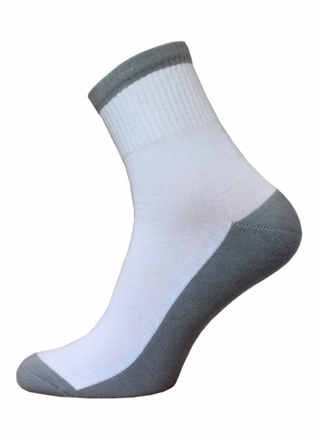 Шкарпетки чоловічі "Брестские" 2330 ACTIVE (махрова стопа), Белый-серый, 40-41, 40, Комбинированный
