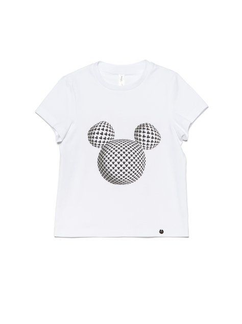 Ультрамодна футболка з коротким рукавом Conte Elegant &copy;Disney DD 962, ice white, 146-152, 146см, Білосніжний
