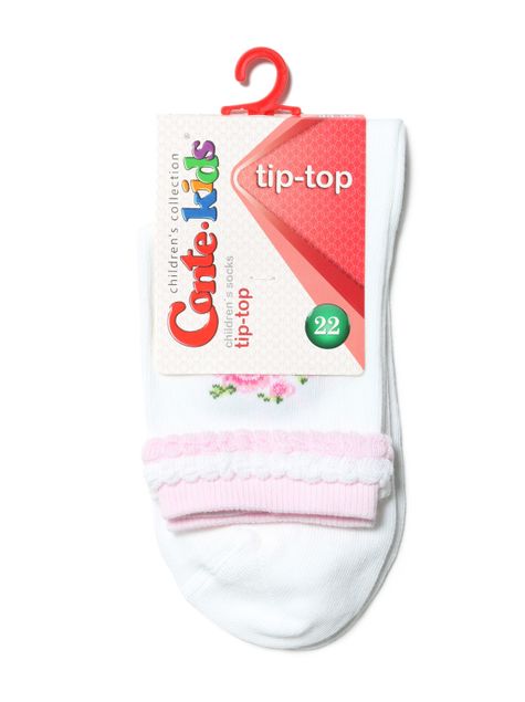 Носки детские Conte Kids TIP-TOP (с пикотом), Белый, 22, 33, Белый