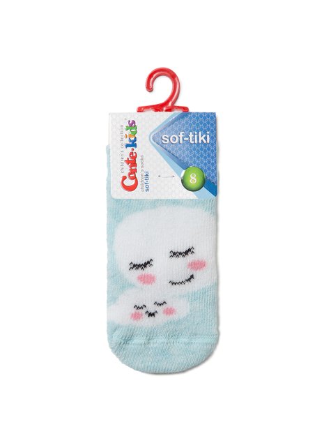 Шкарпетки дитячі Conte Kids SOF-TIKI (махрові), бледно-бирюзовый, 8, 14, Светло-розовый