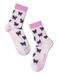 Шкарпетки дитячі Conte Kids TIP-TOP (бавовняні, з малюнками), Светло-розовый, 16, 24, Светло-розовый