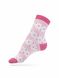 Шкарпетки жіночі бавовняні ESLI CLASSIC, Белый-Розовый, 36-37, 36, Комбинированный