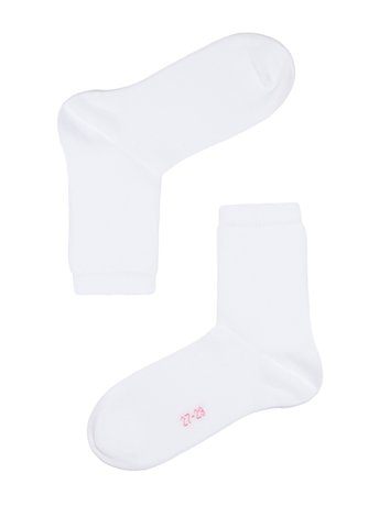 Носки женские хлопковые ESLI C-WC-01, Белый, 36-39, 36, Белый