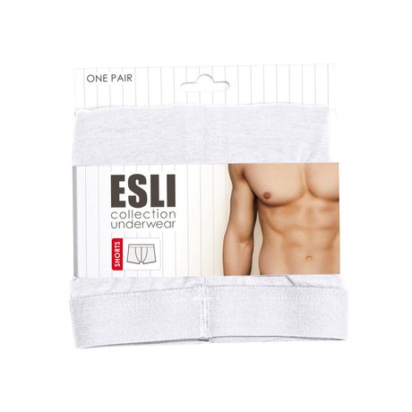 Труси чоловічі "ESLI" SHORTS EUM007 (бандероль), white, XL, 52, Белый