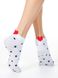 Короткі жіночі бавовняні шкарпетки Conte Elegant ACTIVE, Білий, 36-37, 36, Белый