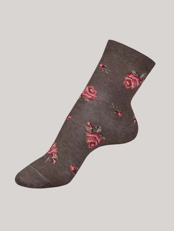 Шкарпетки жіночі бавовняні ESLI CLASSIC, какао, 36-37, 36, Коричневый