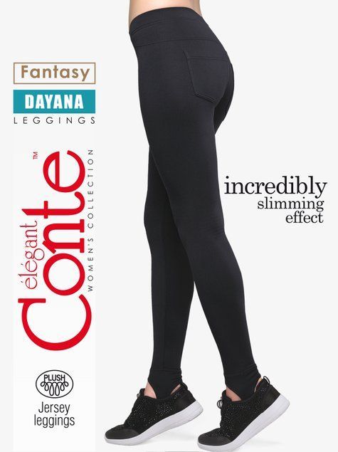 Легінси жіночі Conte Elegant DAYANA, Nero, XS, 40/164, Черный