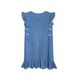 Джинсова сукня А-силуету з воланами Conte Elegant LPL 905, light denim, XS, 40/170, Светло-синий
