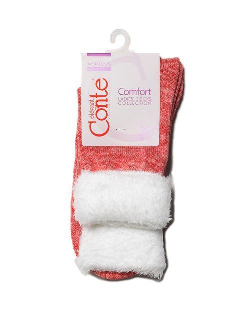Носки женские комфортные Conte Elegant COMFORT, Красный, 36-37, 36, Красный