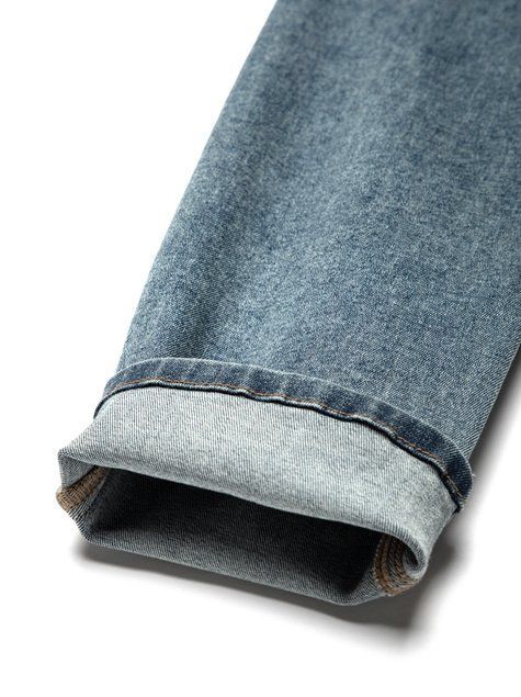 Моделирующие eco-friendly джинсы с высокой посадкой Conte Elegant CON-146, mid blue, M, 44/170, Синий