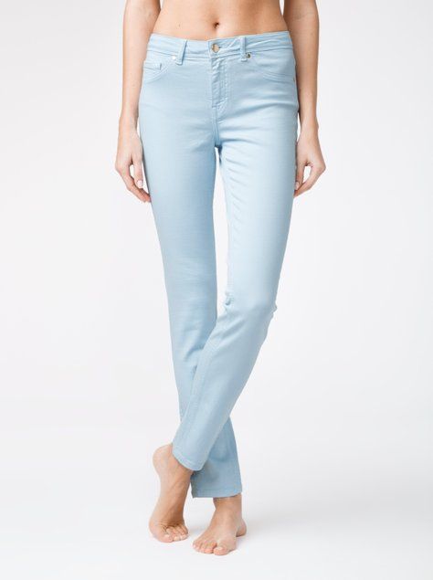 Моделюючі джинси Conte Elegant Soft Touch CON-38B, crystal blue, XS, 40/164, Голубой