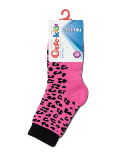 Шкарпетки дитячі Conte Kids SOF-TIKI (махрові), Рожевий, 16, 24, Розовый
