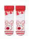 Шкарпетки жіночі Conte Elegant NEW YEAR »Рудольф", Белый-Красный, 36-39, 36, Комбинированный