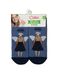 Шкарпетки жіночі бавовняні Conte Elegant HAPPY (махрові, антиковзаючі), джинс, 36-37, 36, Темно-синий