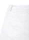 Джинсові шорти з ефектом "миттєва корекція живота" Conte Elegant CON-131, white, L, 46/170, Белый