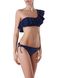 Бюстгальтер купальный женский, топ на одно плечо Conte Elegant HAWAII, Marino, XS, 40, Синий