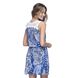 Платье с боковыми наклонными карманами Conte Elegant LPL 529, синий, XS, 40/164, Синий