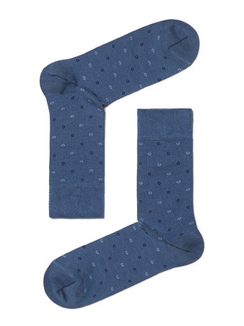 Шкарпетки чоловічі "Брестские" 2122 CLASSIC (середньої довжини), джинс, 40-41, 40, Темно-синий