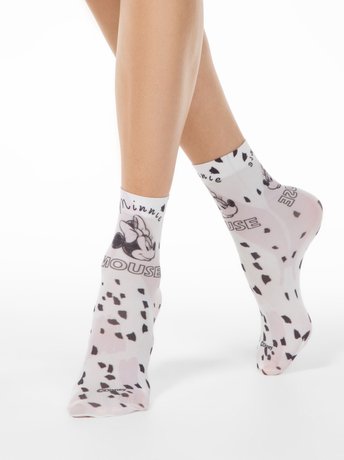 Шкарпетки з принтами Conte Elegant ©Disney 50, mix, 36-39, 36, Комбинированный