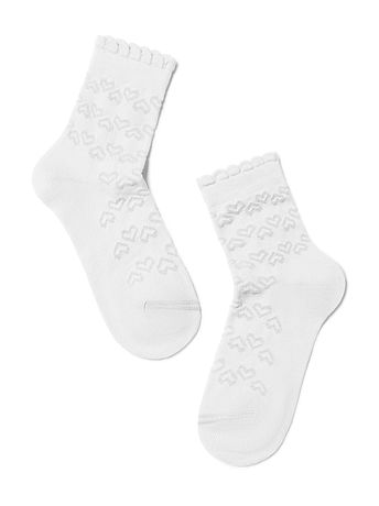 Шкарпетки дитячі Conte Kids BRAVO, Білий, 14, 21, Белый