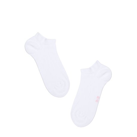 Носки женские хлопковые ESLI C-WS-01 (укороченные, 2 пары), Белый, 36-39, 36, Белый