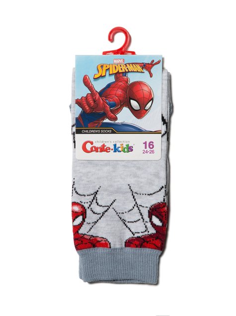 Шкарпетки дитячі Conte Kids ©Marvel, Светло-серый, 16, 24, Светло-серый