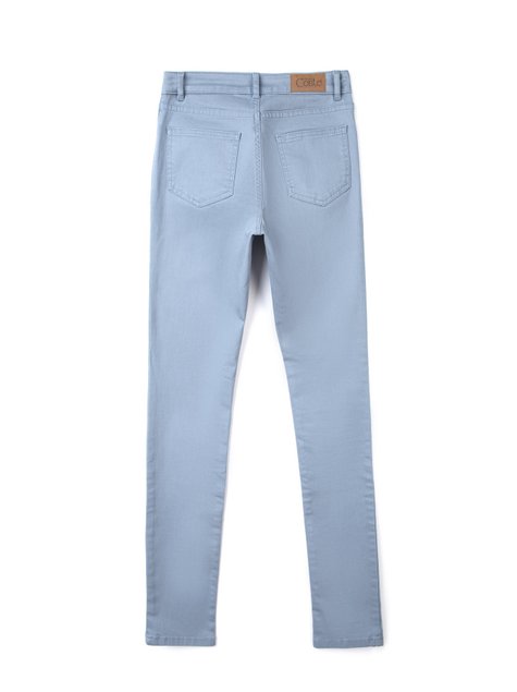 Класичні прямі джинси з ефектом "миттєва корекція живота" Conte Elegant CON-43G, серый, L, 46/164, Сірий