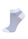 Шкарпетки жіночі "Брестські" 1101 CLASSIC (середньої довжини), Белый-серый, 36-37, 36, Комбинированный