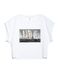 Хлопковая футболка с металлическим принтом Conte Elegant LD 924, white, XS, 40/170, Белый
